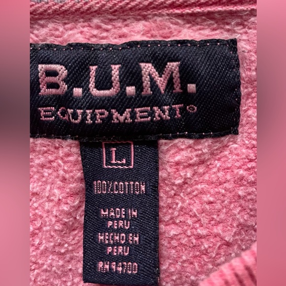 Vintage B.U.M. Sport Crew Neck Sweatshirt - Picture 3 of 3